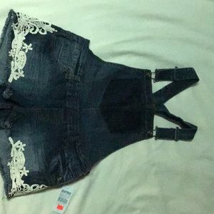 NWT Empyre Overall Shorts